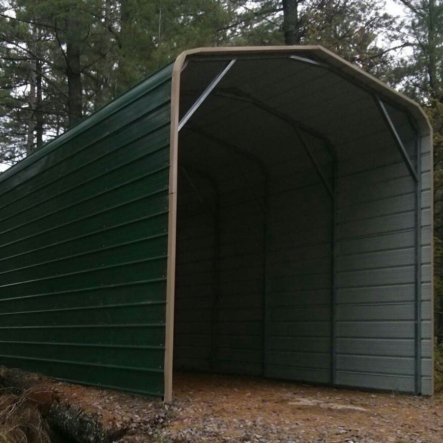 Standard Style Steel Carport - French River, Ontario