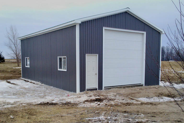 Steel Garage Building Cdn Buildings, Barn Style Garage Kits Canada