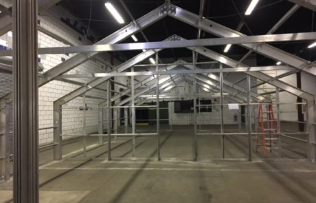 Steel Greenhouse Frame in Frederick Maryland, USA