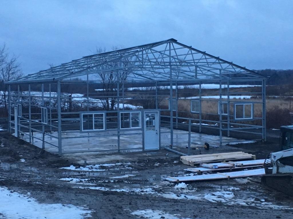 Steel Pole Barn - Newmarket, Ontario
